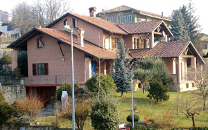Costruzione villa in collina
