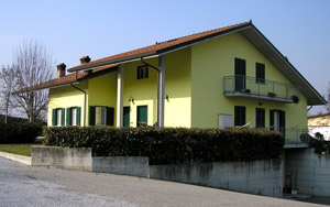Costruzione villa in collina