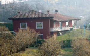Costruzione villa in collina