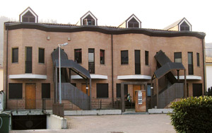 Costruzione palazzo in città