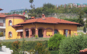 Costruzione villa in collina
