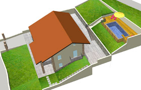 Villa in costruzione